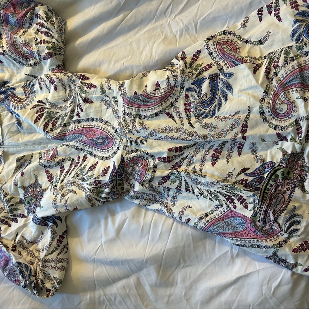LOFT Linen blend dress